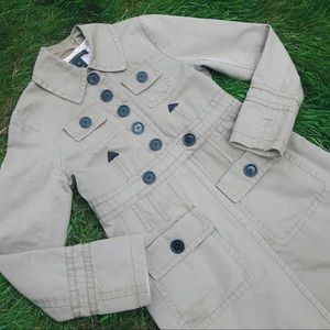 Vintage y2k Marc Jacobs pleated peacoat made in Poland